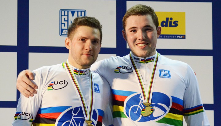 Patrick Schnetzer und Markus Bröll – erneut Radball-Weltmeister 01