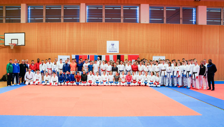 Winterlager von Karate Austria im Olympiazentrum Vorarlberg 01