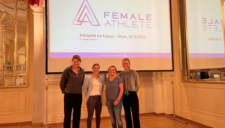“Female Athlete”-Team bei “AthletIN im Fokus” 01