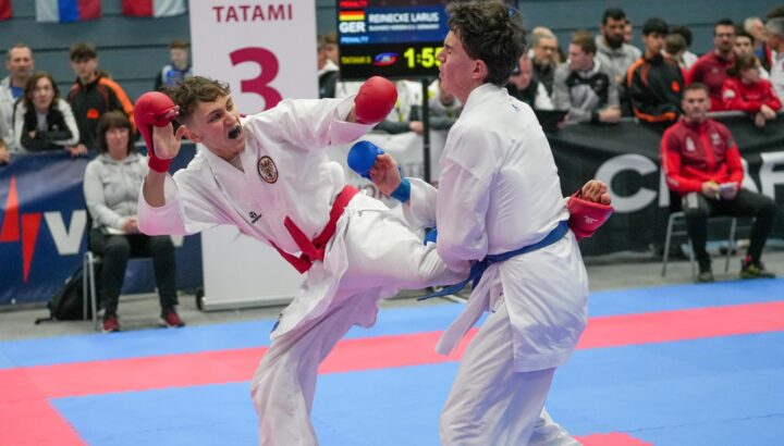 Karate Championscup: Gold für Devigili, Kleinekathöfer und Wagner 01