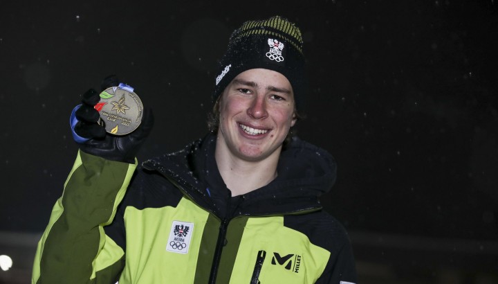EYOF 2023: Slalom-Bronze für Moritz Zudrell 01