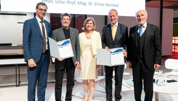 Vorarlberger Wissenschaftspreis für Martin Burtscher und Erich Müller 01