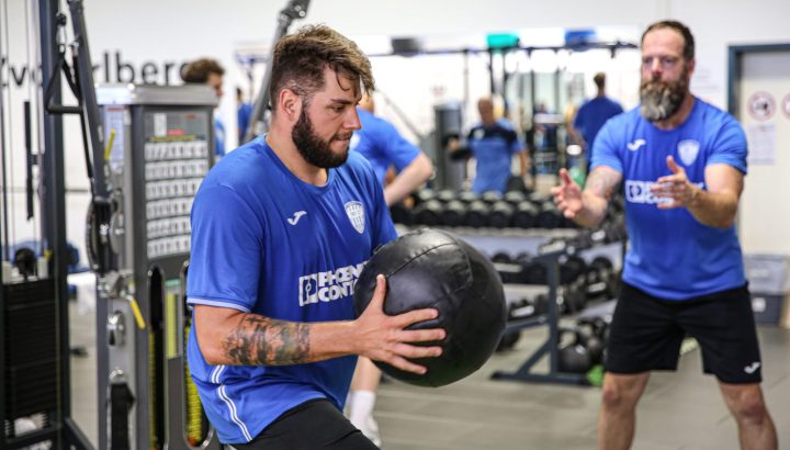 TBV Legmo auf Trainingslager im Olympiazentrum 01